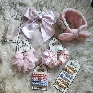 Pink and Blue Kids Hair Accessories Collection